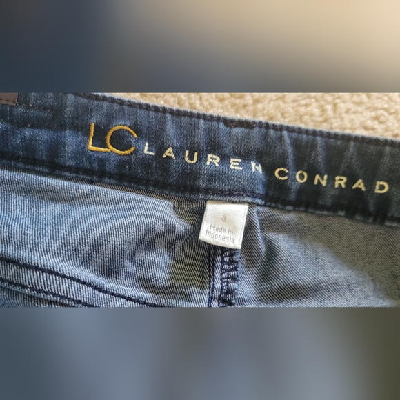 Lauren Conrad LC womens blue jeans size 4 - Picture 4 of 8